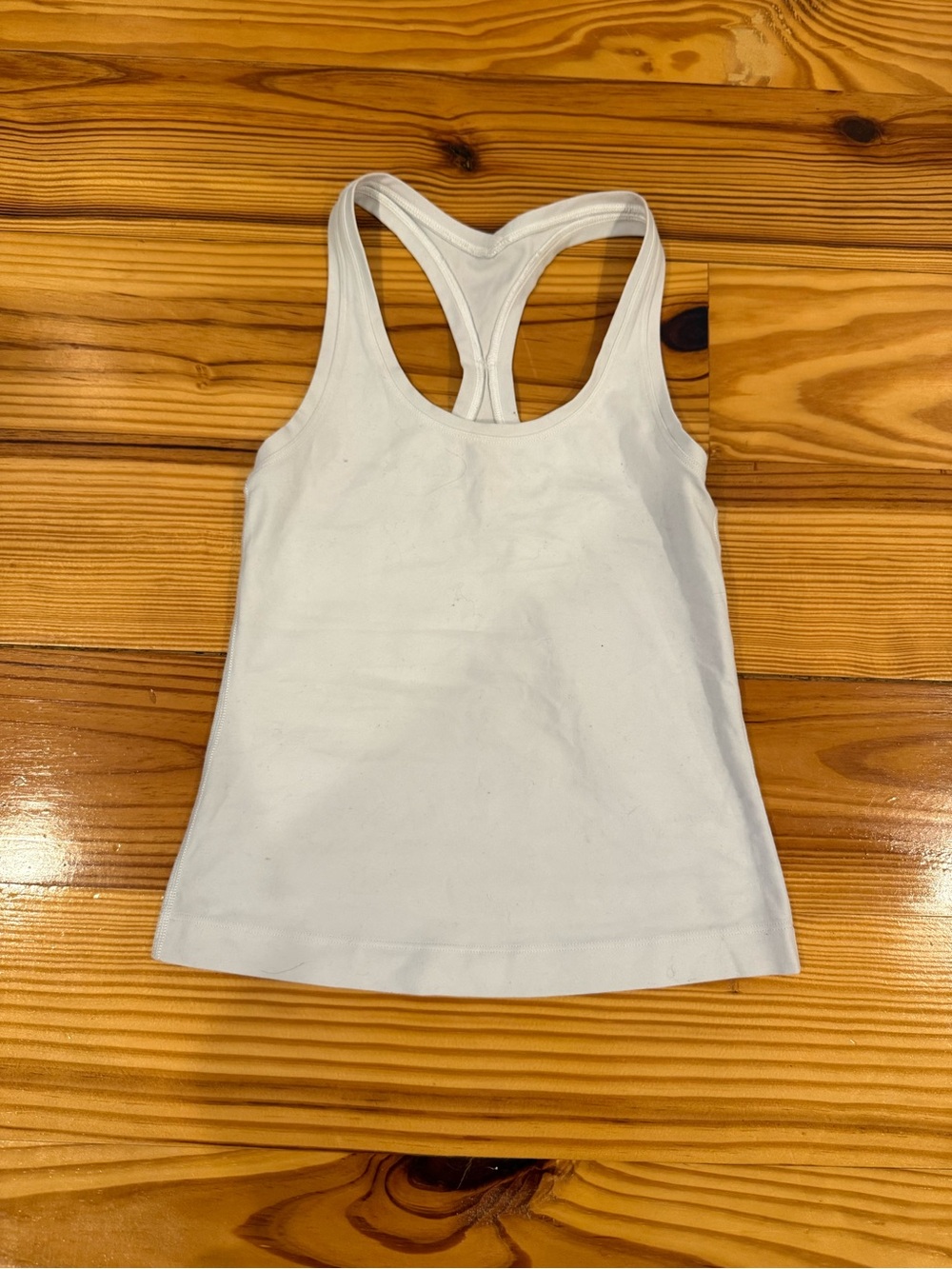 lululemon athletica White Racerback Tank
